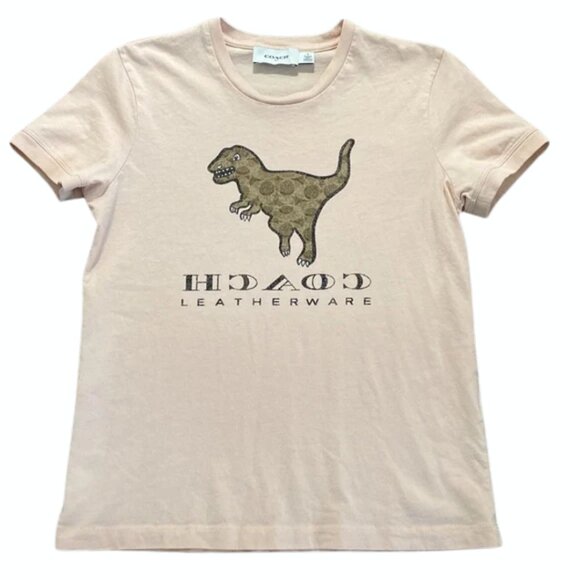 Coach 1941 Signature Rexy Logo T-Shirt XS - Picture 3 of 7